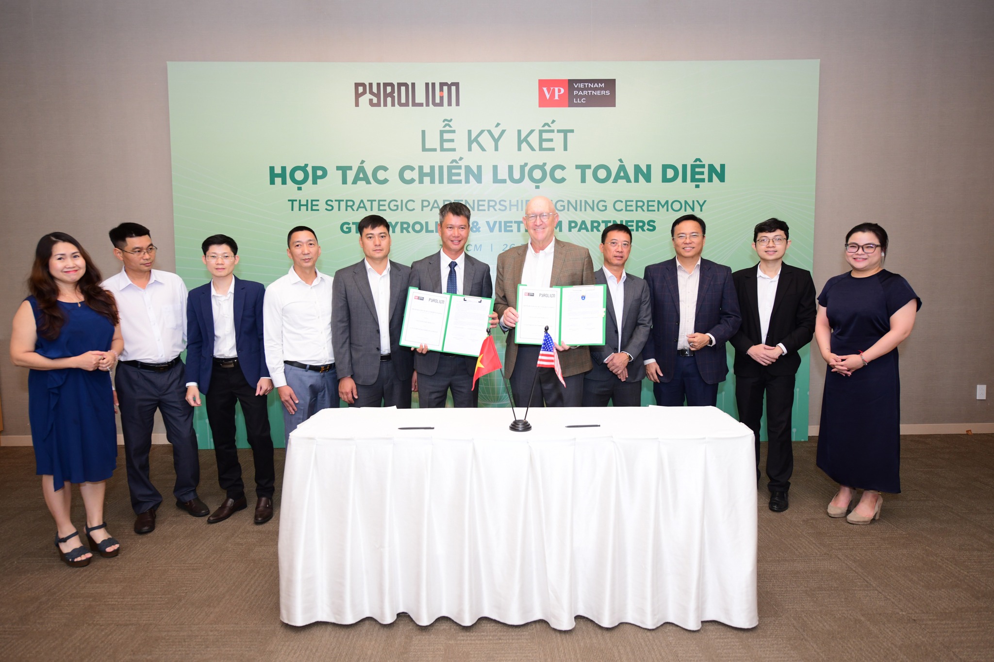 VPLLC and GTS Pyrolium Sign Strategic Partnership to Advance ...